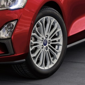 Platišče iz lahke zlitine 17" 10 x 2 kraka, srebrn